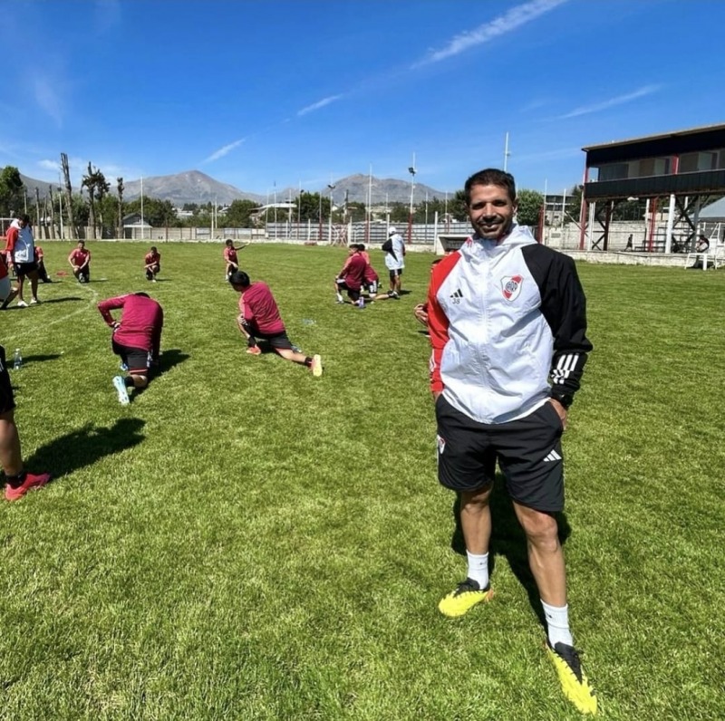 Matas Abelairas comenz su trabajo en las inferiores de River